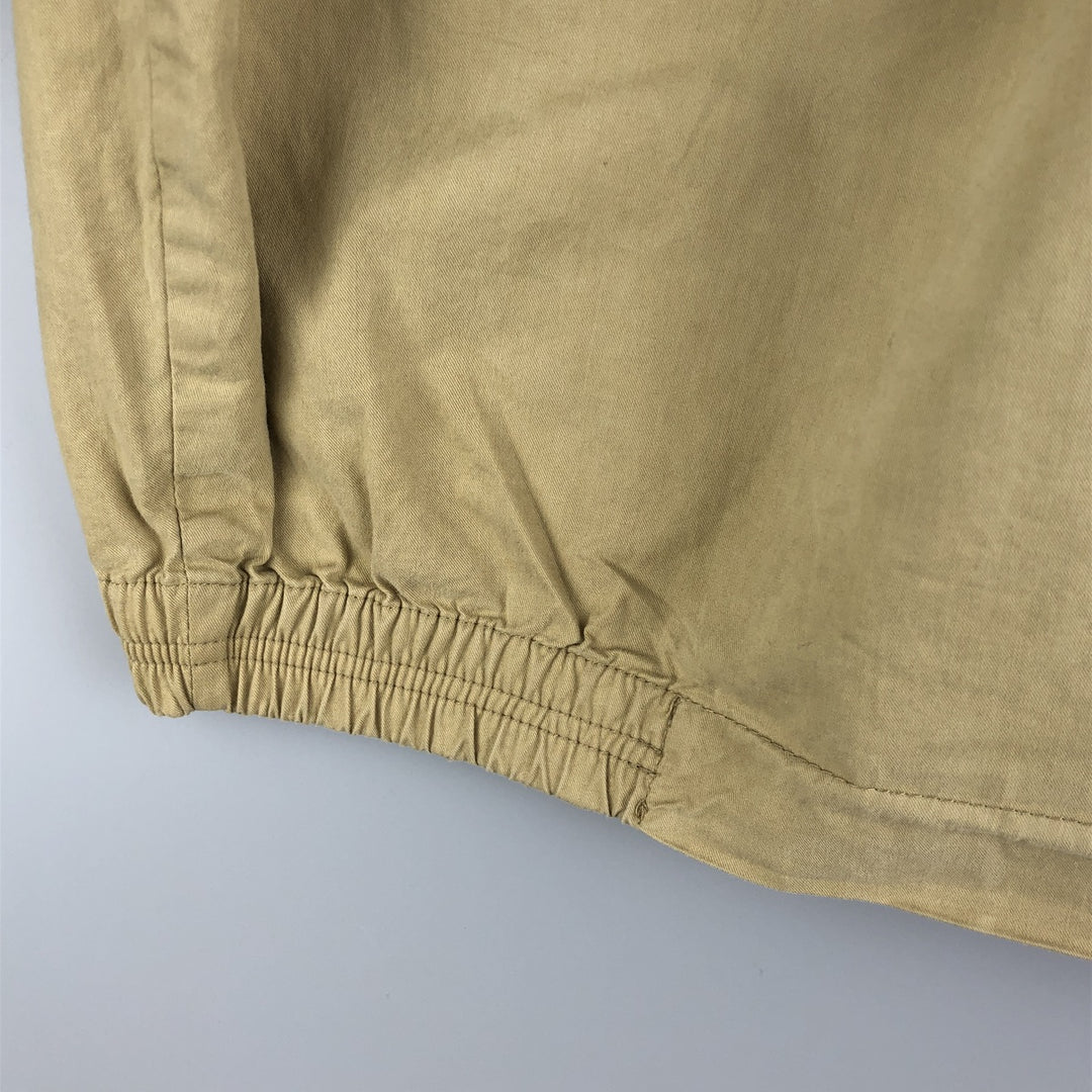 Burberry's Harrington Jacket Swing Top Men's XL cotton Beige type Vintage Second Hand