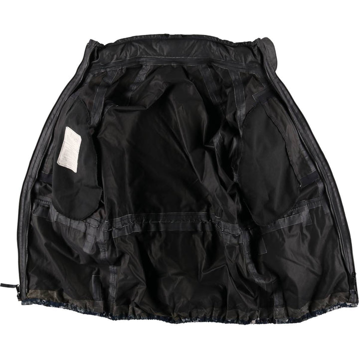 Authentic 2000'S US military camouflage pattern NWU digital camo military Gore-Tex parka, made in the USA, MEDIUM-X-LONG, equivalent to a men's M. Nylon navy blue type Vintage Second Hand