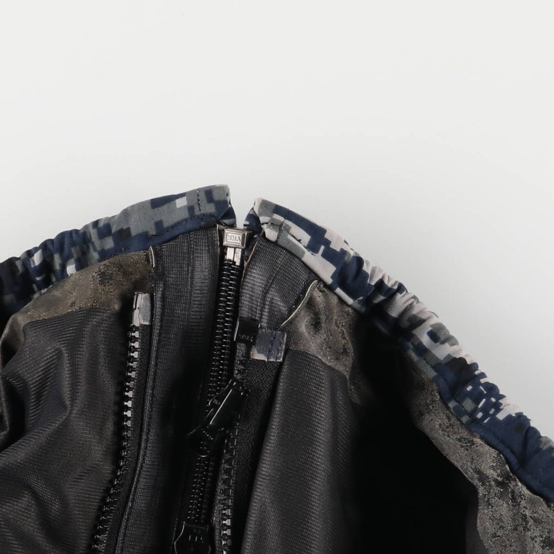 Authentic 2000'S US military camouflage pattern NWU digital camo military Gore-Tex parka, made in the USA, MEDIUM-X-LONG, equivalent to a men's M. Nylon navy blue type Vintage Second Hand