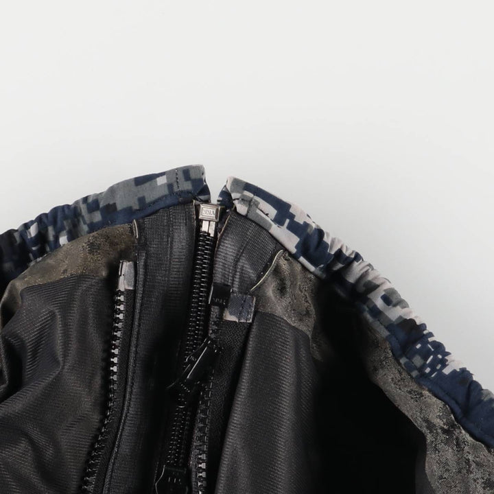 Authentic 2000'S US military camouflage pattern NWU digital camo military Gore-Tex parka, made in the USA, MEDIUM-X-LONG, equivalent to a men's M. Nylon navy blue type Vintage Second Hand