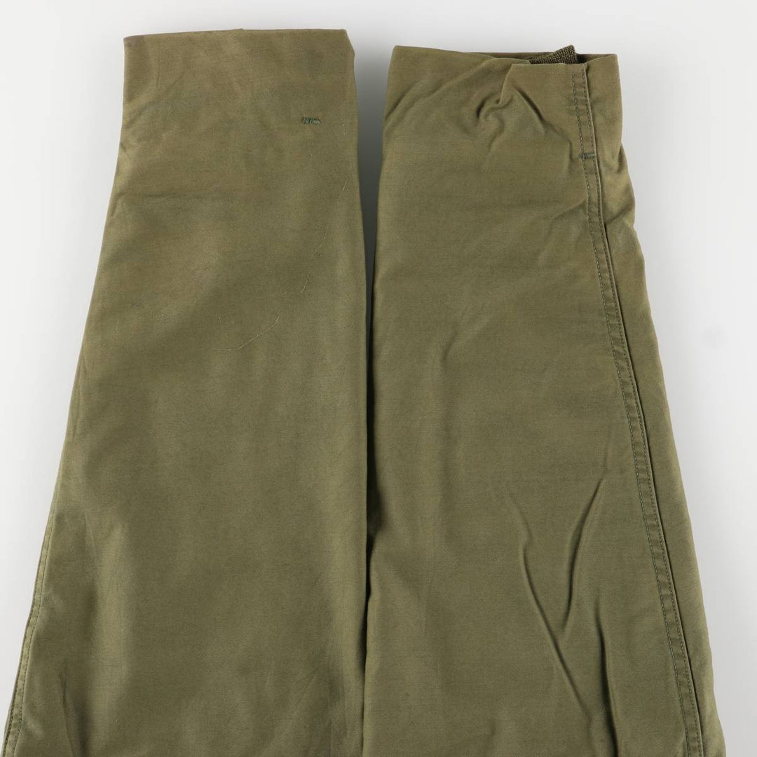 US Navy A-2 Deck Jacket with Back Stencil, Men's Size Medium unclear Khaki type Vintage Second Hand