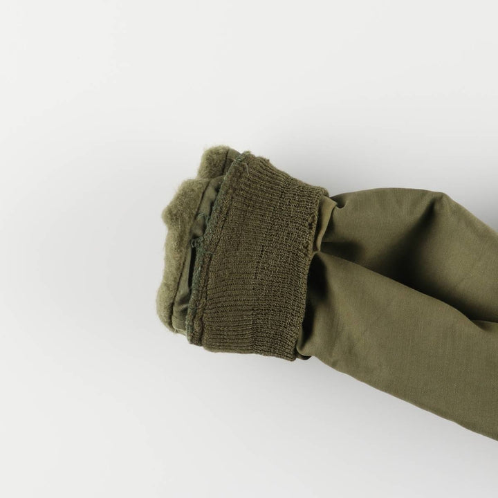 US Navy A-2 Deck Jacket with Back Stencil, Men's Size Medium unclear Khaki type Vintage Second Hand