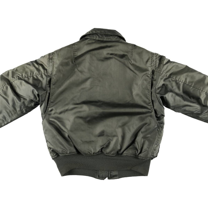 70's US military actual product CWU-45 Aromatic polyamide Khaki type Vintage Second Hand