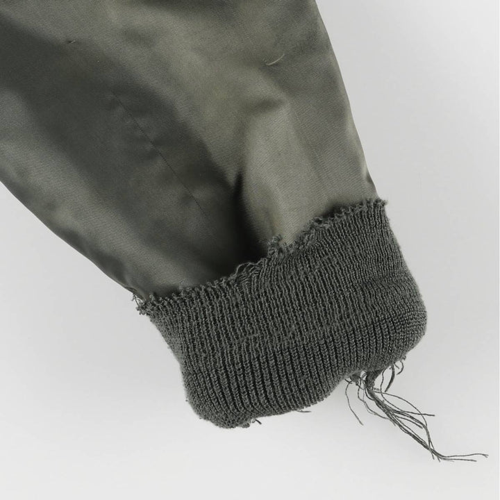 70's US military actual product CWU-45 Aromatic polyamide Khaki type Vintage Second Hand