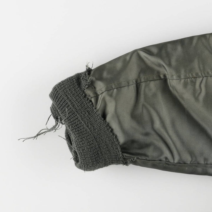 70's US military actual product CWU-45 Aromatic polyamide Khaki type Vintage Second Hand