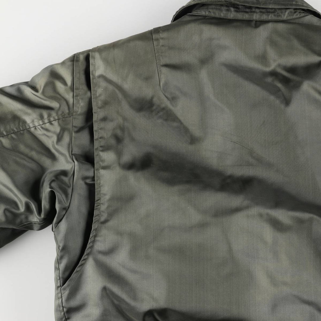 70's US military actual product CWU-45 Aromatic polyamide Khaki type Vintage Second Hand