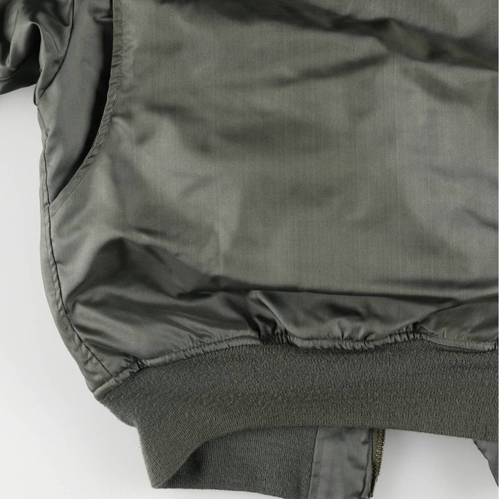 70's US military actual product CWU-45 Aromatic polyamide Khaki type Vintage Second Hand