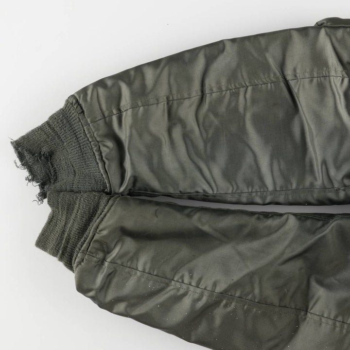 70's US military actual product CWU-45 Aromatic polyamide Khaki type Vintage Second Hand