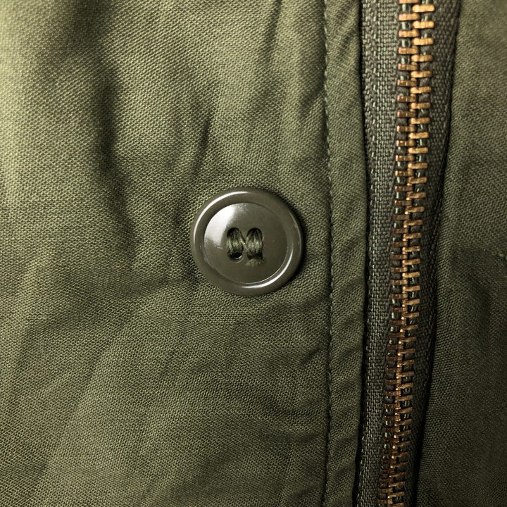 Authentic 1970'S US Navy A-2 Military Deck Jacket, Made in USA, Small (34-36), Men's Size Small, Vintage Nylon Khaki type Vintage Second Hand