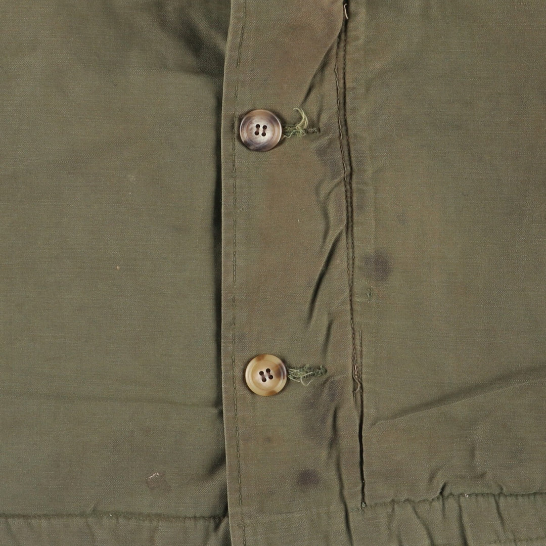 A-2 Military Deck Jacket, Men's Size M unclear Khaki type Vintage Second Hand