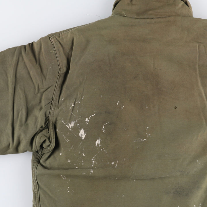 A-2 Military Deck Jacket, Men's Size M unclear Khaki type Vintage Second Hand