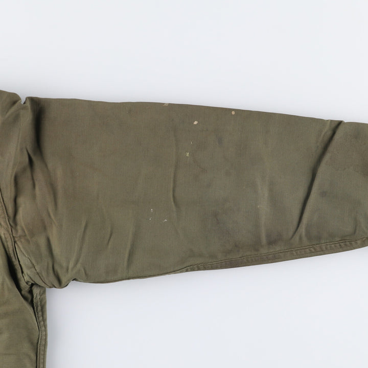 A-2 Military Deck Jacket, Men's Size M unclear Khaki type Vintage Second Hand