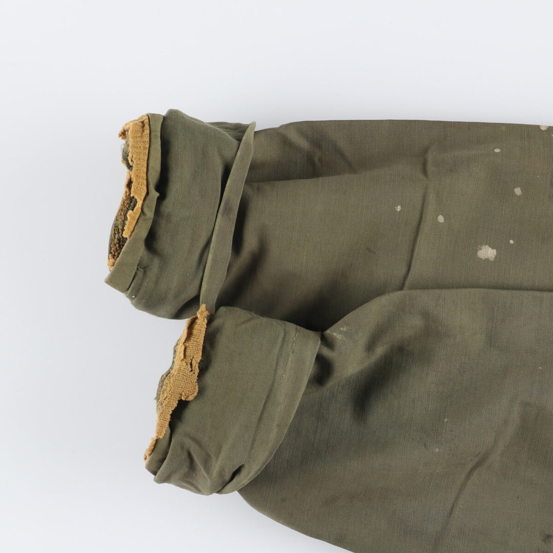 A-2 Military Deck Jacket, Men's Size M unclear Khaki type Vintage Second Hand