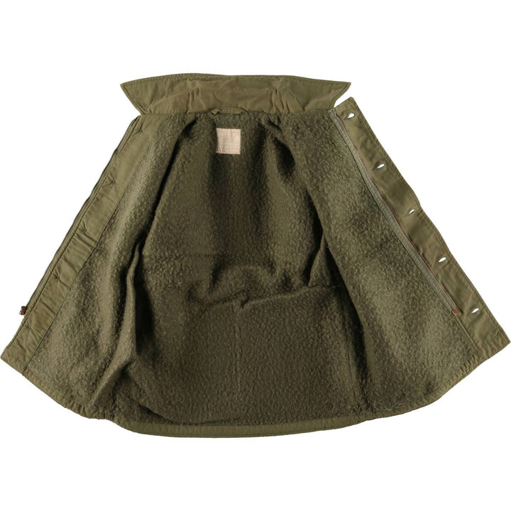 Authentic 1960'S US Navy A-2 Military Deck Jacket, Made in USA, Medium (38-40), Men's Size M, Vintage unclear Khaki type Vintage Second Hand