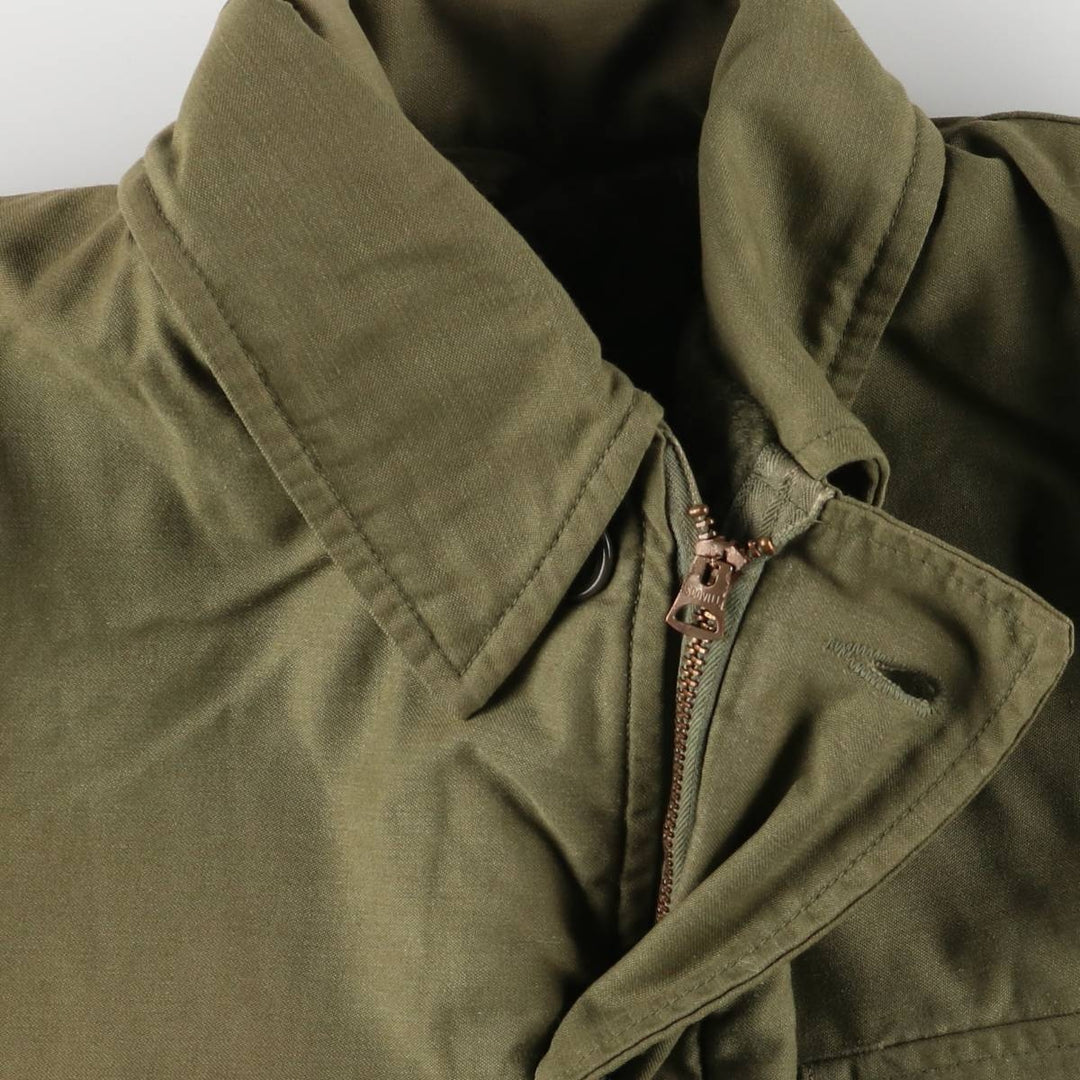 Authentic 1960'S US Navy A-2 Military Deck Jacket, Made in USA, Medium (38-40), Men's Size M, Vintage unclear Khaki type Vintage Second Hand