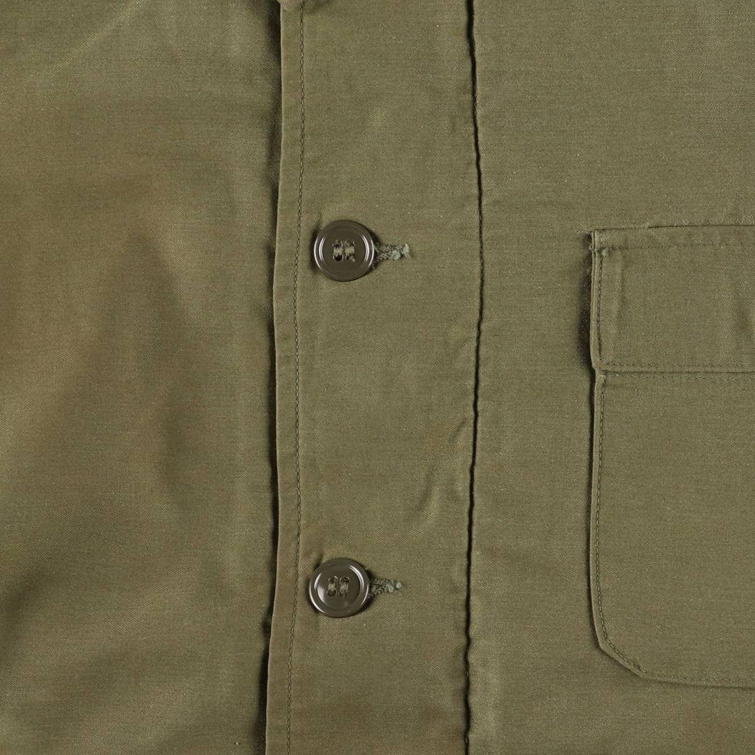 Authentic 1960'S US Navy A-2 Military Deck Jacket, Made in USA, Medium (38-40), Men's Size M, Vintage unclear Khaki type Vintage Second Hand