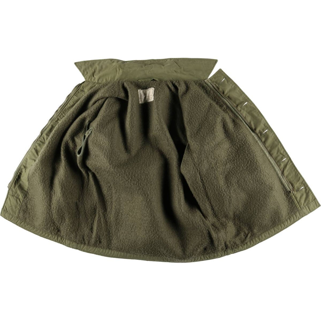 1970'S US Navy A-2 Military Deck Jacket, Made in USA, Large (1942-1944), Men's Size L, Vintage unclear Khaki type Vintage Second Hand