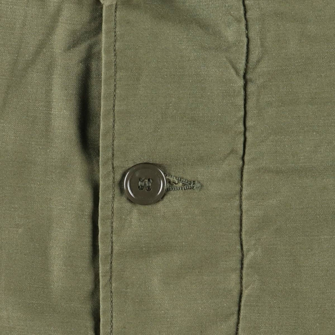 1970'S US Navy A-2 Military Deck Jacket, Made in USA, Large (1942-1944), Men's Size L, Vintage unclear Khaki type Vintage Second Hand