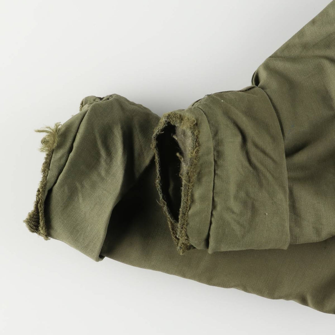 1970'S US Navy A-2 Military Deck Jacket, Made in USA, Large (1942-1944), Men's Size L, Vintage unclear Khaki type Vintage Second Hand