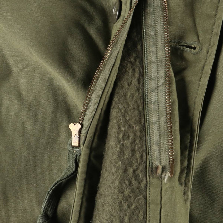 1970'S US Navy A-2 Military Deck Jacket, Made in USA, Large (1942-1944), Men's Size L, Vintage unclear Khaki type Vintage Second Hand