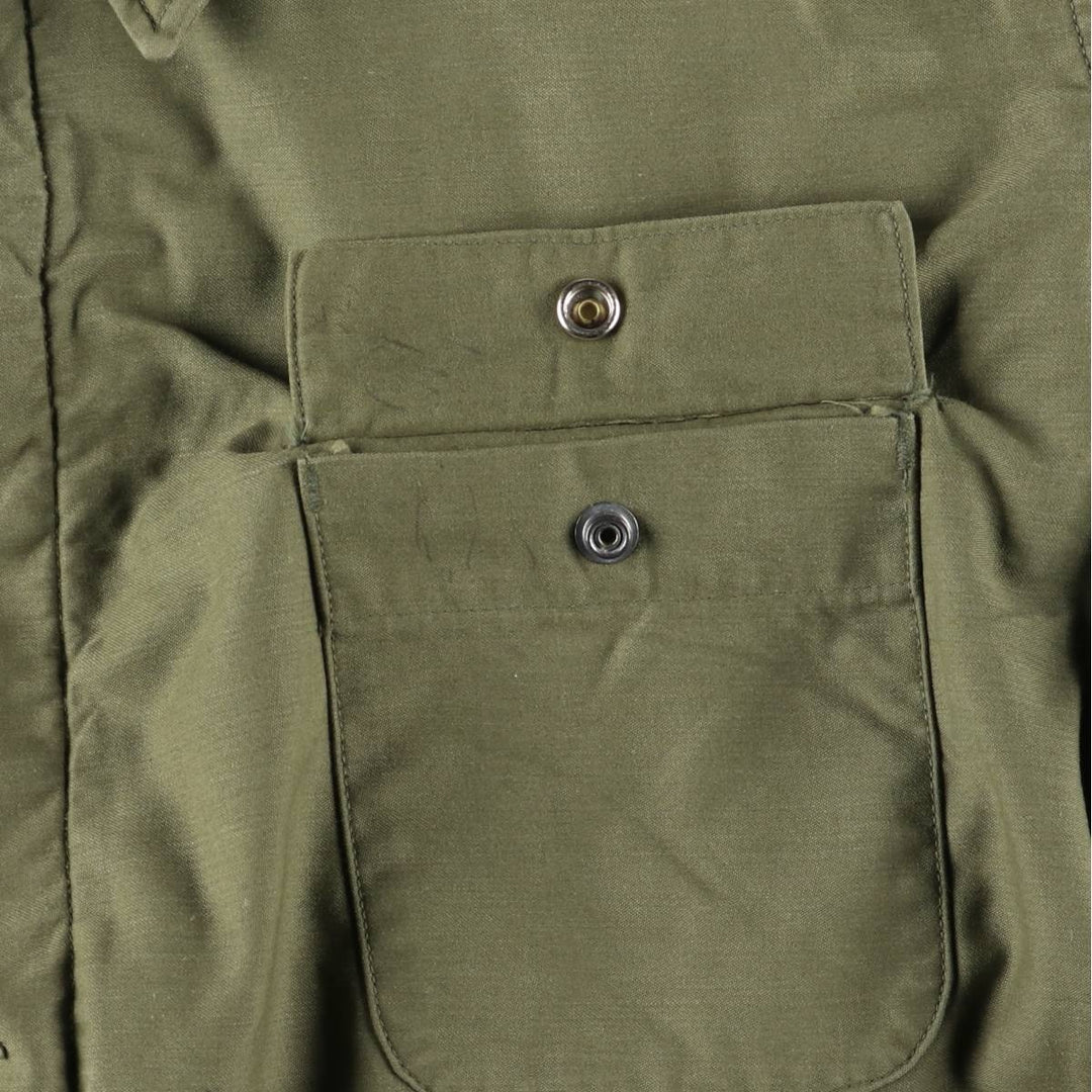 1970'S US Navy A-2 Military Deck Jacket, Made in USA, Large (1942-1944), Men's Size L, Vintage unclear Khaki type Vintage Second Hand