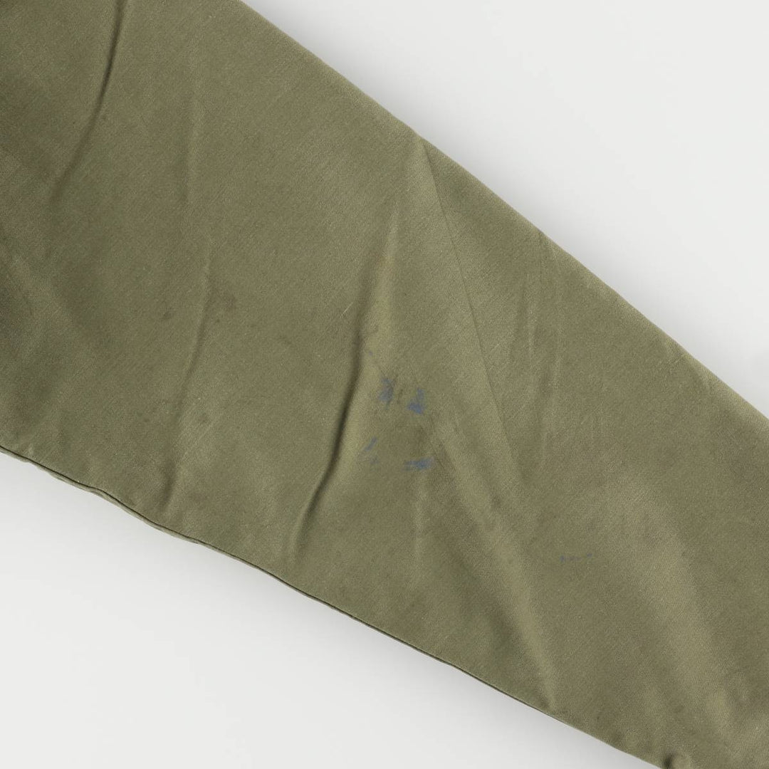 1970'S US Navy A-2 Military Deck Jacket, Made in USA, Large (1942-1944), Men's Size L, Vintage unclear Khaki type Vintage Second Hand