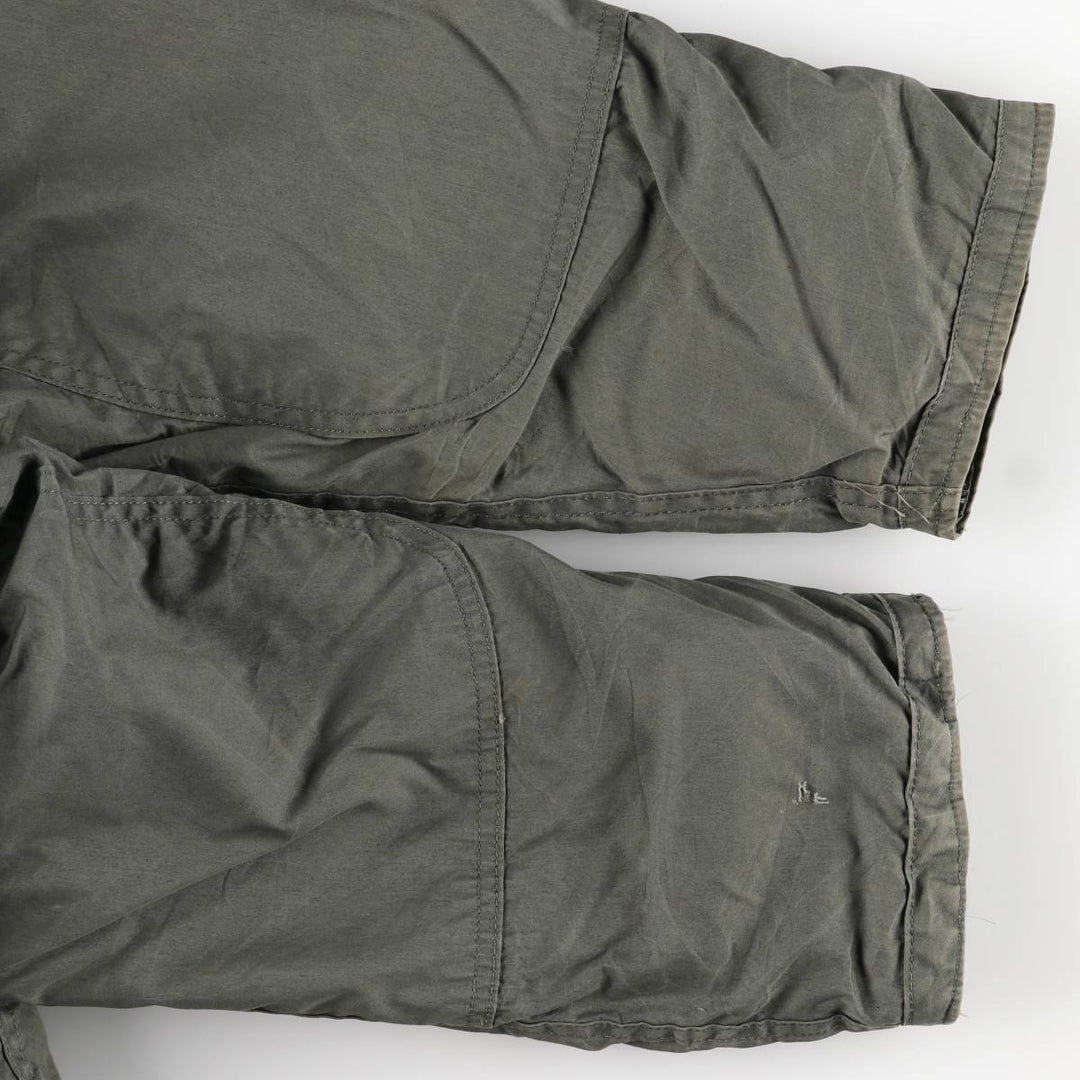 1980'S US Military N-3B Flight Jacket, Made in USA, Small, Men's Size Small, Vintage cotton Khaki type Vintage Second Hand