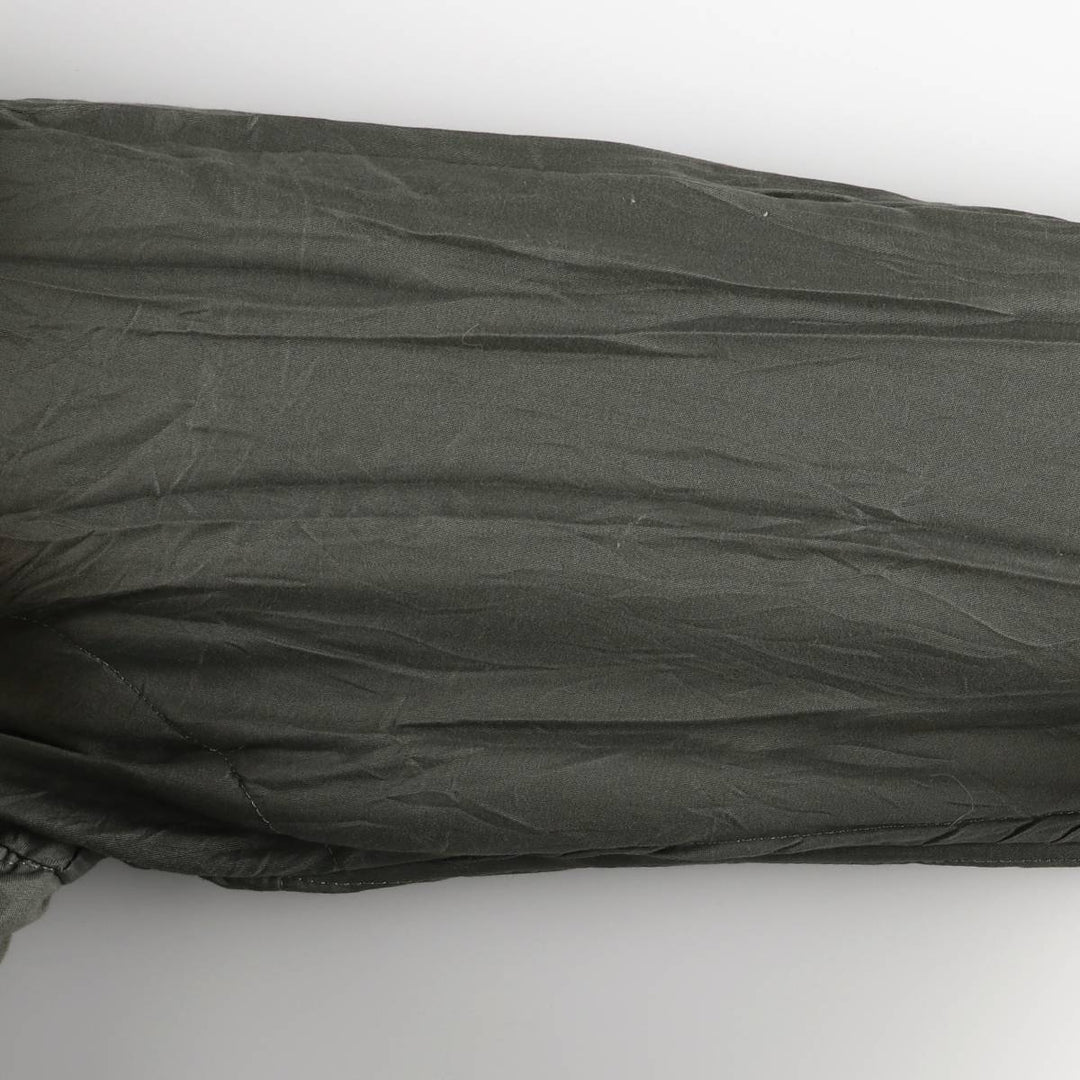 1980'S US Military N-3B Flight Jacket, Made in USA, Small, Men's Size Small, Vintage cotton Khaki type Vintage Second Hand