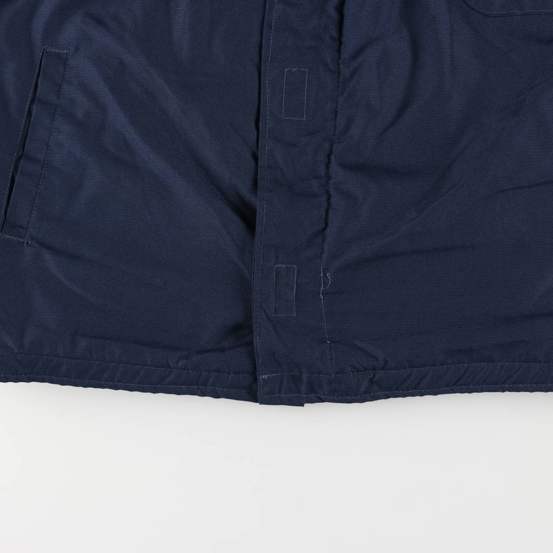 1990'S US Military Aramid Deck Jacket, Made in USA, XX-LARGE (50-52), Men's XXL Aramid navy blue type Vintage Second Hand