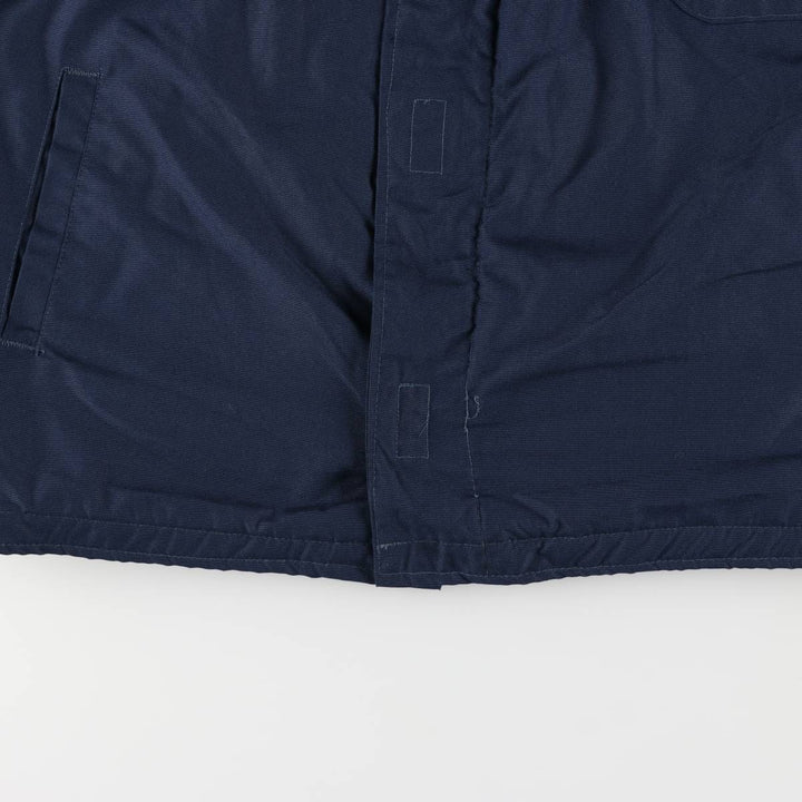 1990'S US Military Aramid Deck Jacket, Made in USA, XX-LARGE (50-52), Men's XXL Aramid navy blue type Vintage Second Hand