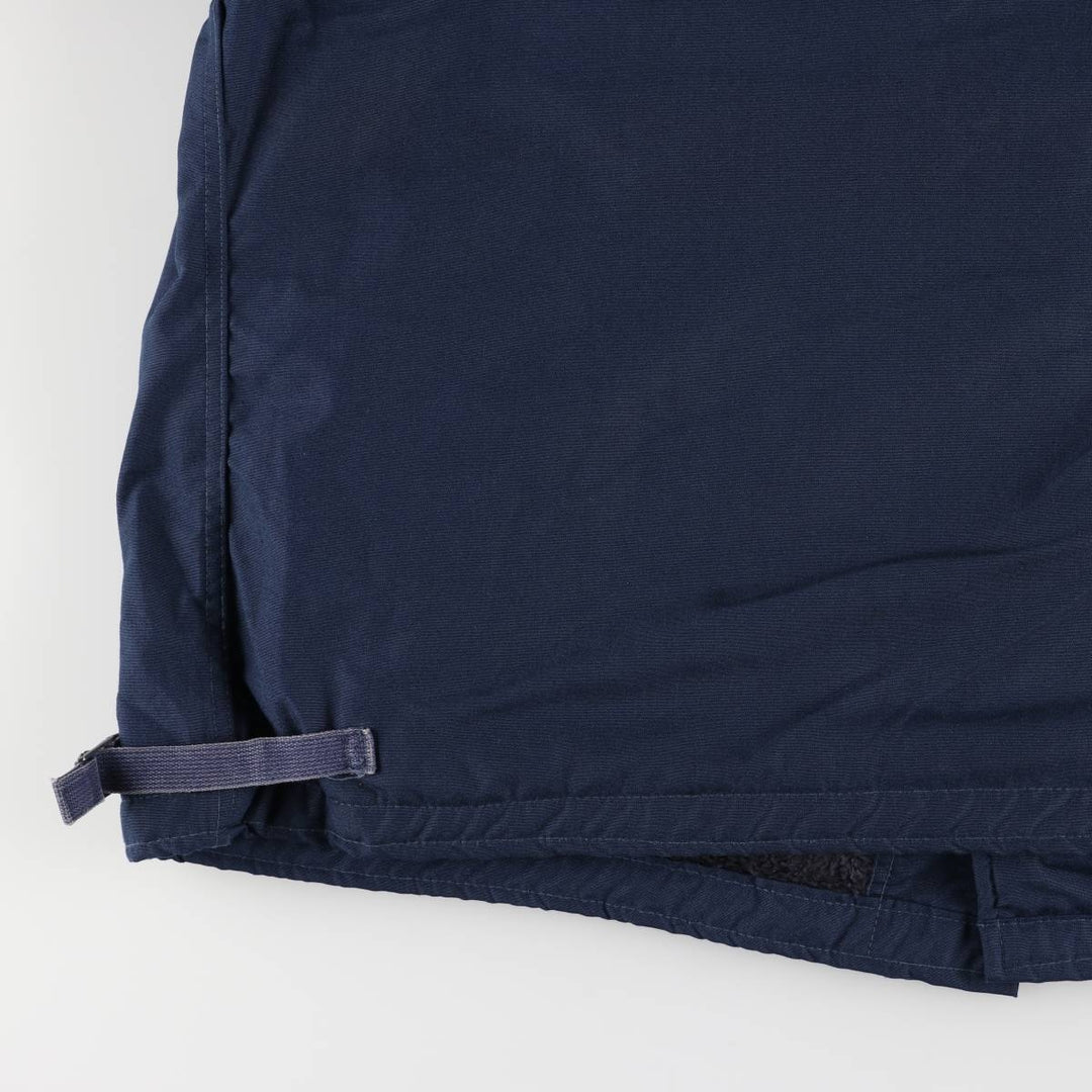 1990'S US Military Aramid Deck Jacket, Made in USA, XX-LARGE (50-52), Men's XXL Aramid navy blue type Vintage Second Hand