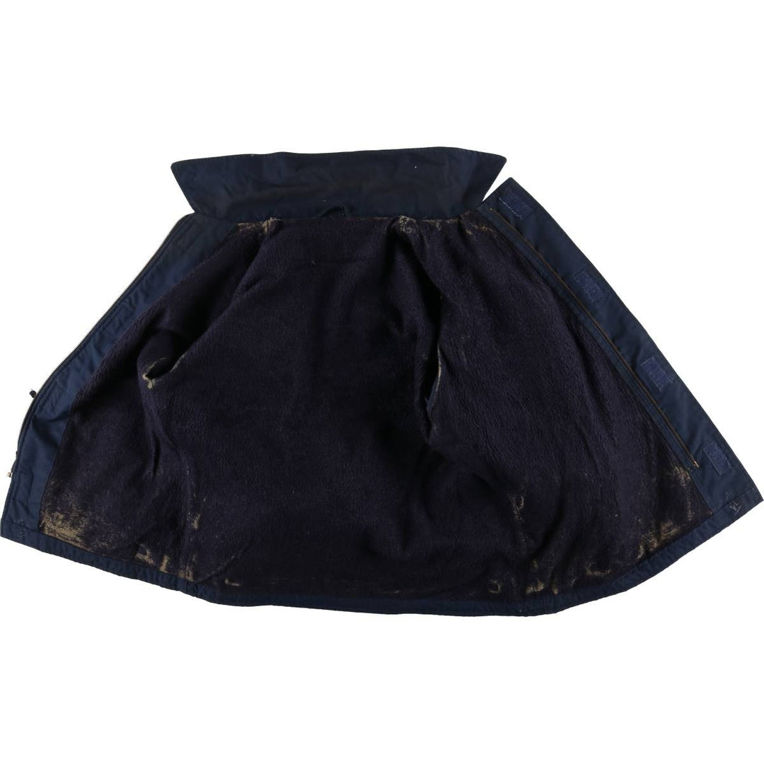 US Military Aramid Deck Jacket, Made in USA, Men's Size L unclear navy blue type Vintage Second Hand