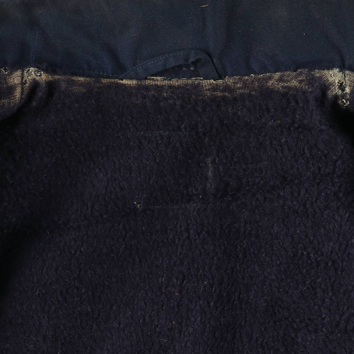 US Military Aramid Deck Jacket, Made in USA, Men's Size L unclear navy blue type Vintage Second Hand