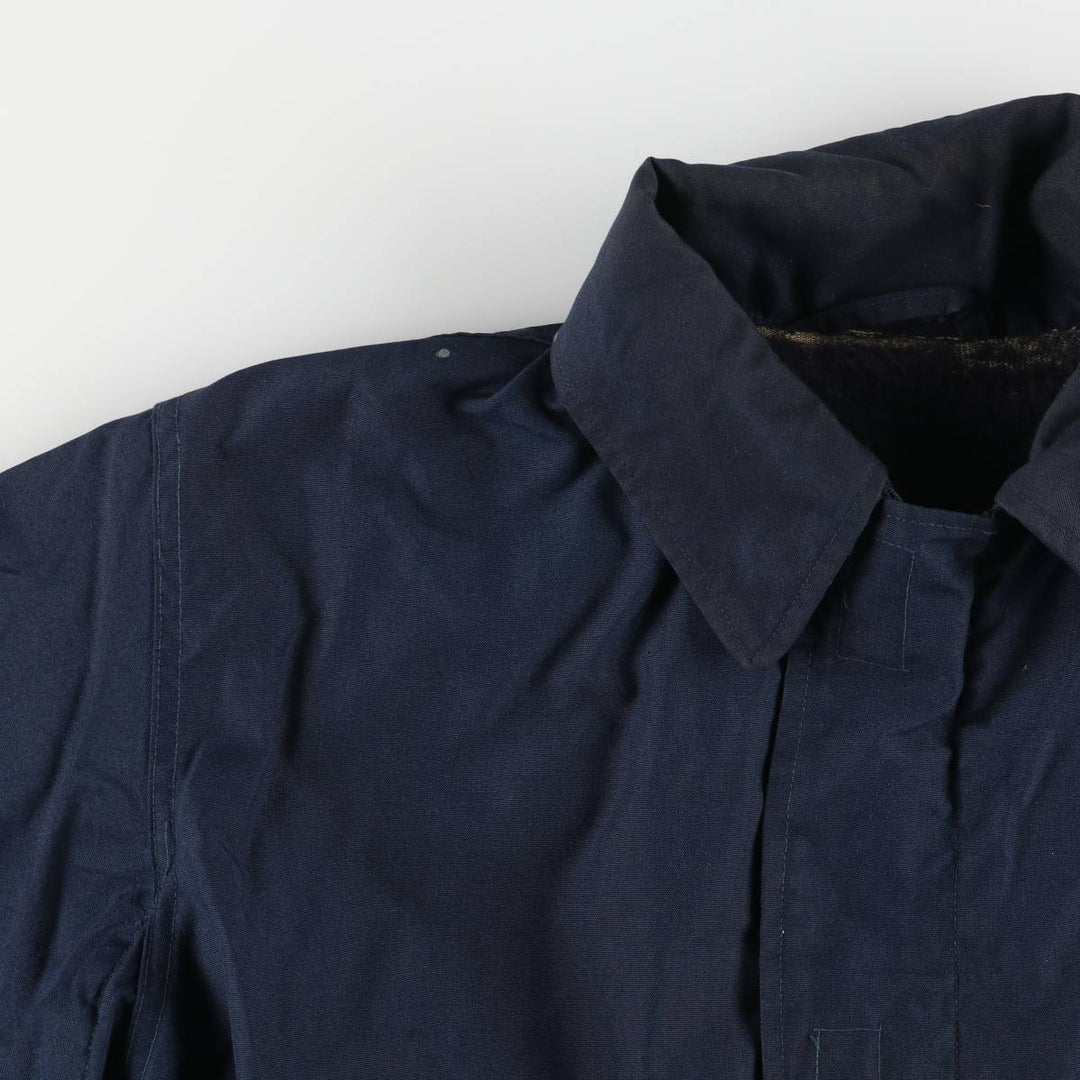 US Military Aramid Deck Jacket, Made in USA, Men's Size L unclear navy blue type Vintage Second Hand
