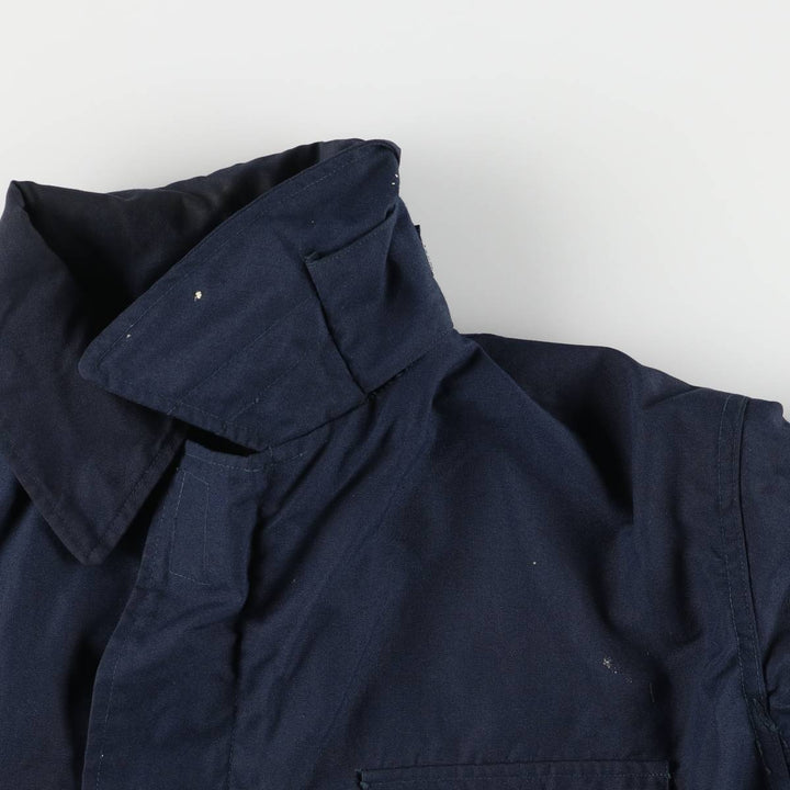 US Military Aramid Deck Jacket, Made in USA, Men's Size L unclear navy blue type Vintage Second Hand