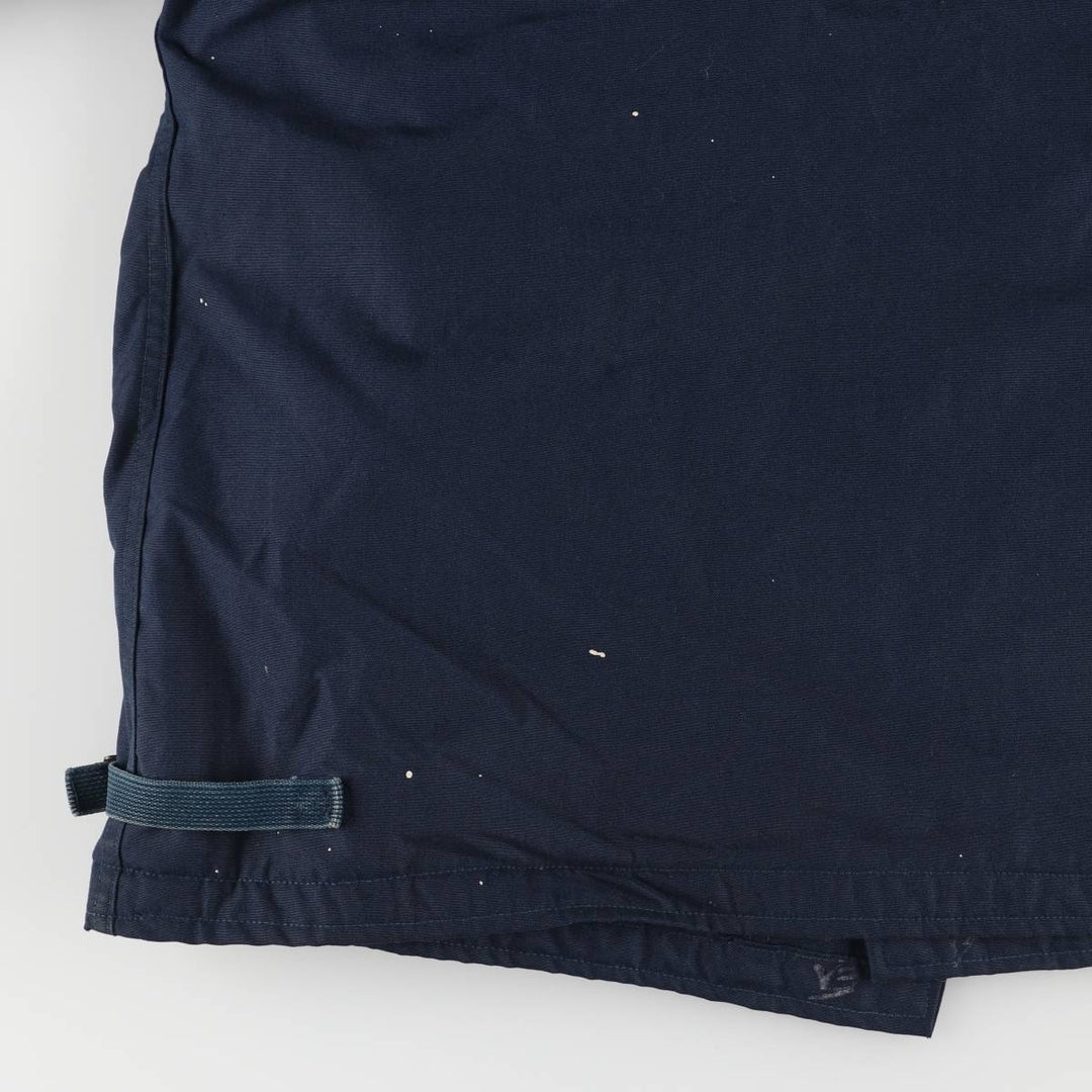 US Military Aramid Deck Jacket, Made in USA, Men's Size L unclear navy blue type Vintage Second Hand