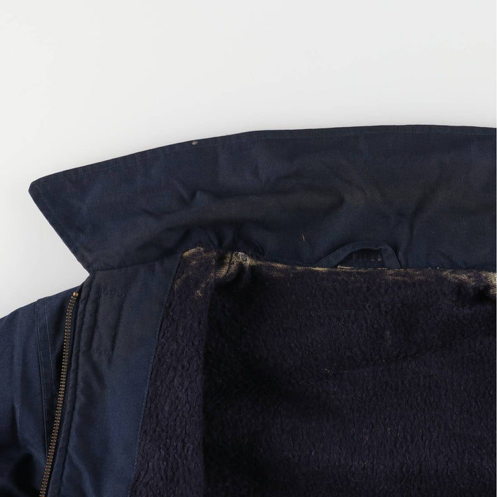 US Military Aramid Deck Jacket, Made in USA, Men's Size L unclear navy blue type Vintage Second Hand