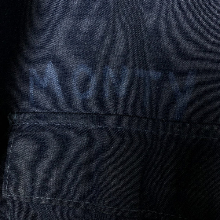 90'S US Military Aramid Deck Jacket, Made in USA, Medium (38-40), Men's Size M, Vintage Aramid navy blue type Vintage Second Hand