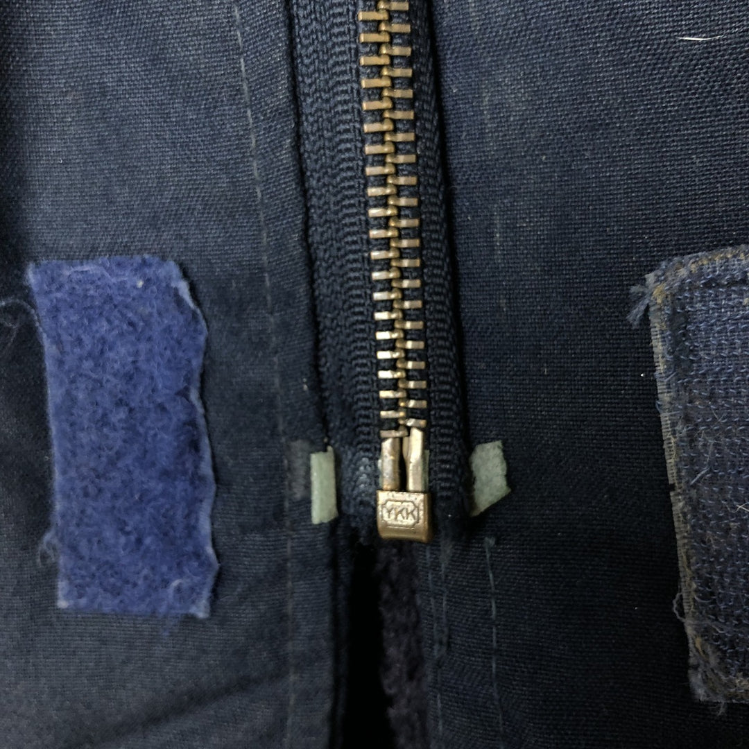 90'S US Military Aramid Deck Jacket, Made in USA, Medium (38-40), Men's Size M, Vintage Aramid navy blue type Vintage Second Hand