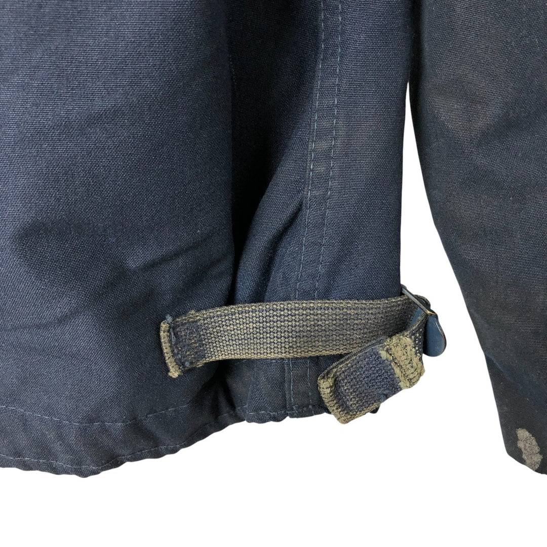 90'S US Military Aramid Deck Jacket, Made in USA, Medium (38-40), Men's Size M, Vintage Aramid navy blue type Vintage Second Hand