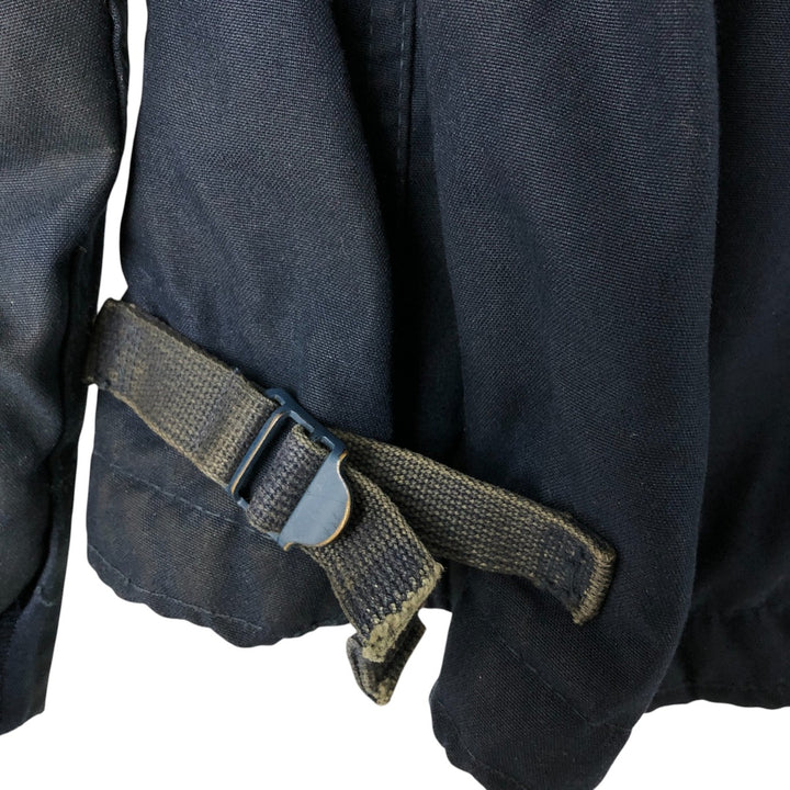 90'S US Military Aramid Deck Jacket, Made in USA, Medium (38-40), Men's Size M, Vintage Aramid navy blue type Vintage Second Hand