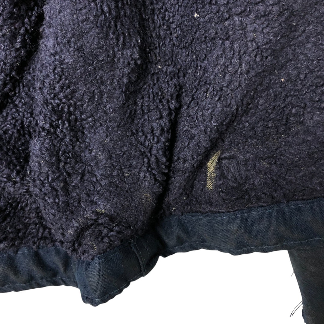 90'S US Military Aramid Deck Jacket, Made in USA, Medium (38-40), Men's Size M, Vintage Aramid navy blue type Vintage Second Hand