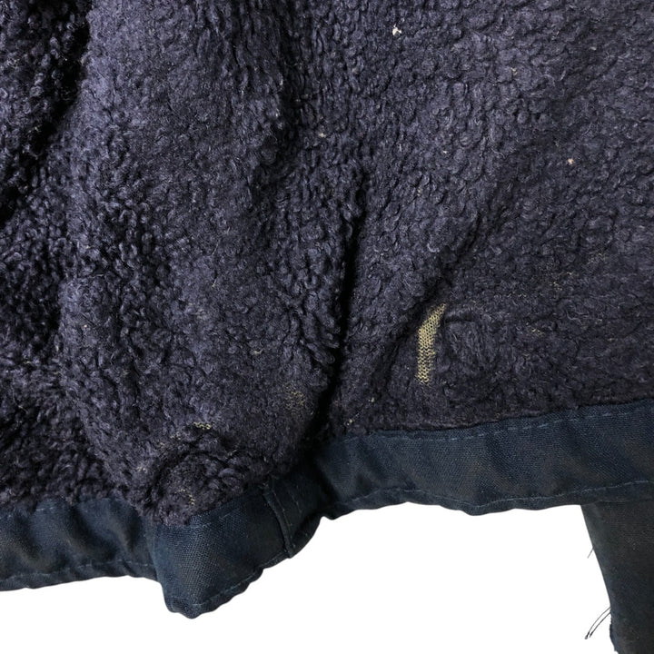 90'S US Military Aramid Deck Jacket, Made in USA, Medium (38-40), Men's Size M, Vintage Aramid navy blue type Vintage Second Hand