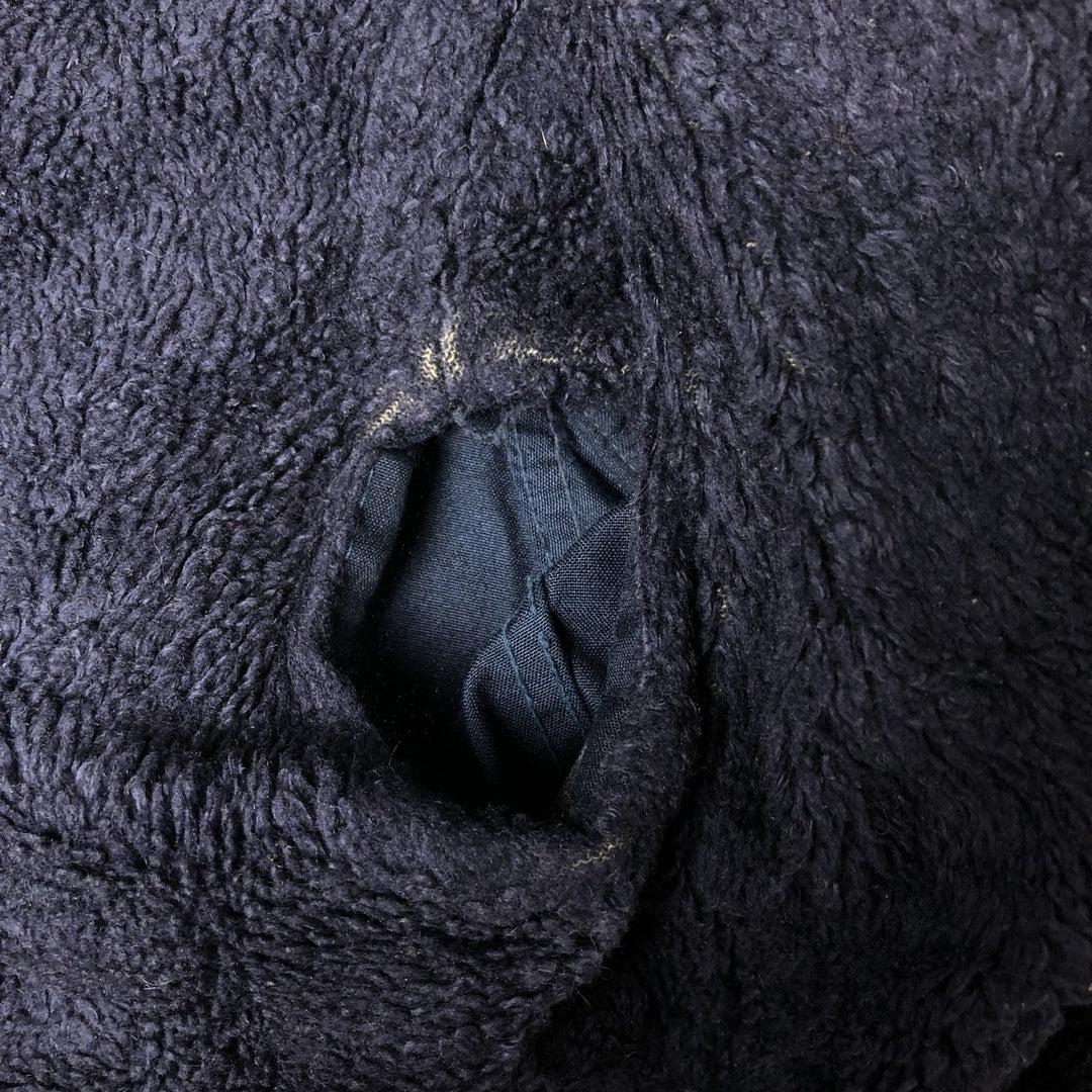 90'S US Military Aramid Deck Jacket, Made in USA, Medium (38-40), Men's Size M, Vintage Aramid navy blue type Vintage Second Hand