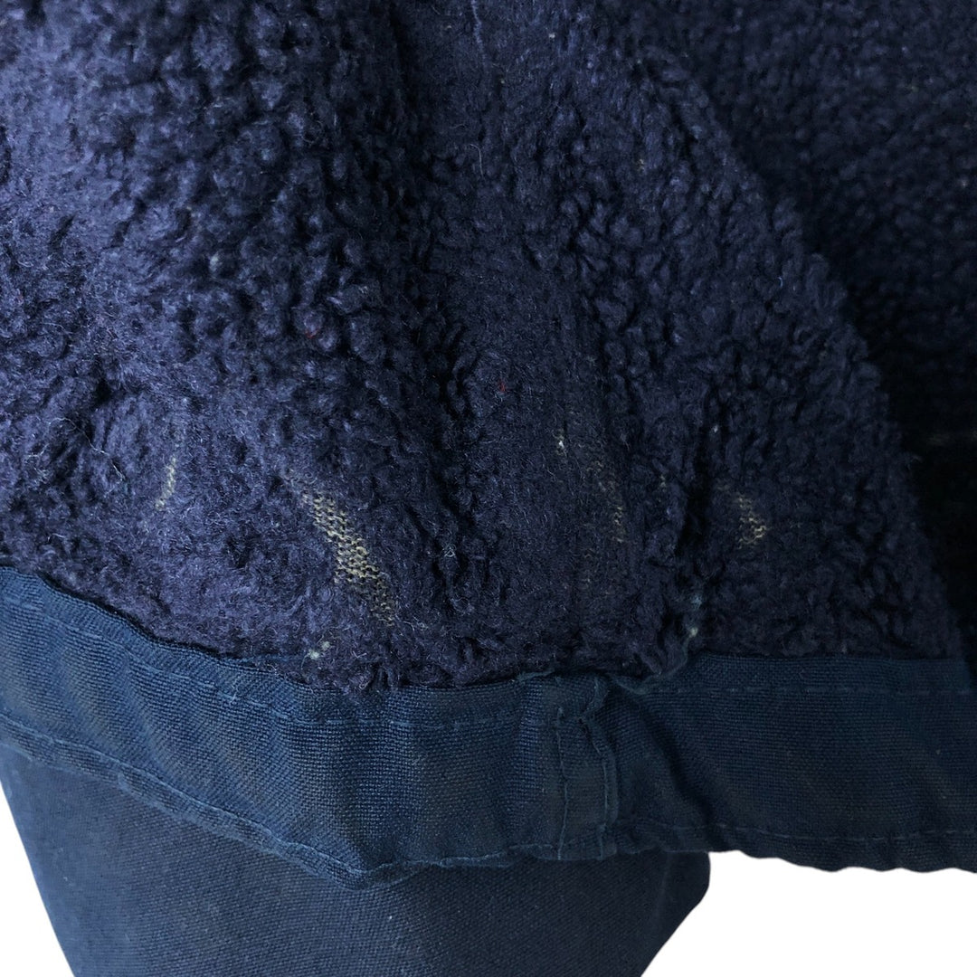 90'S US Military Aramid Deck Jacket, Made in USA, Medium (38-40), Men's Size M, Vintage Aramid navy blue type Vintage Second Hand