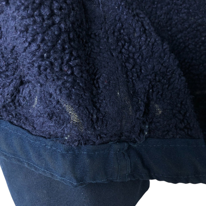 90'S US Military Aramid Deck Jacket, Made in USA, Medium (38-40), Men's Size M, Vintage Aramid navy blue type Vintage Second Hand