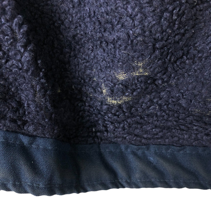 90'S US Military Aramid Deck Jacket, Made in USA, Medium (38-40), Men's Size M, Vintage Aramid navy blue type Vintage Second Hand