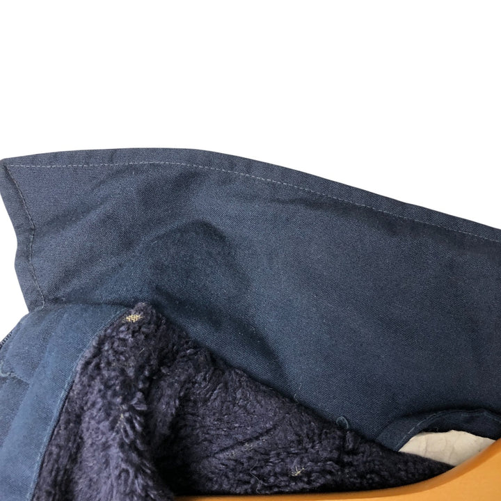 90'S US Military Aramid Deck Jacket, Made in USA, Medium (38-40), Men's Size M, Vintage Aramid navy blue type Vintage Second Hand