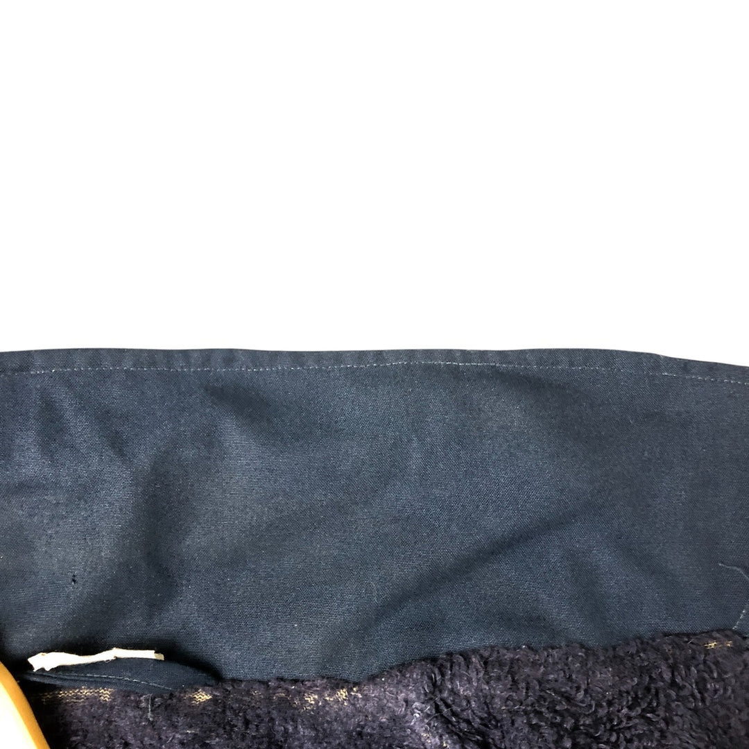 1990'S US Navy Aramid Deck Jacket, Made in USA, Size Medium (38-40), Men's M Aramid navy blue type Vintage Second Hand