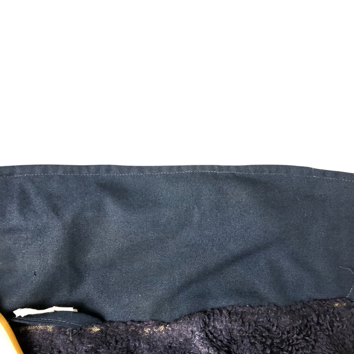 1990'S US Navy Aramid Deck Jacket, Made in USA, Size Medium (38-40), Men's M Aramid navy blue type Vintage Second Hand